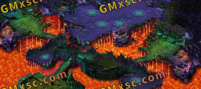 传奇地图素材-高清地狱1-3层三张地图